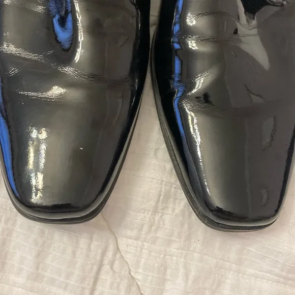 CALVIN KLEIN Brodie Men’s Patent Leather Dress/Tuxedo Shoes Size 9M