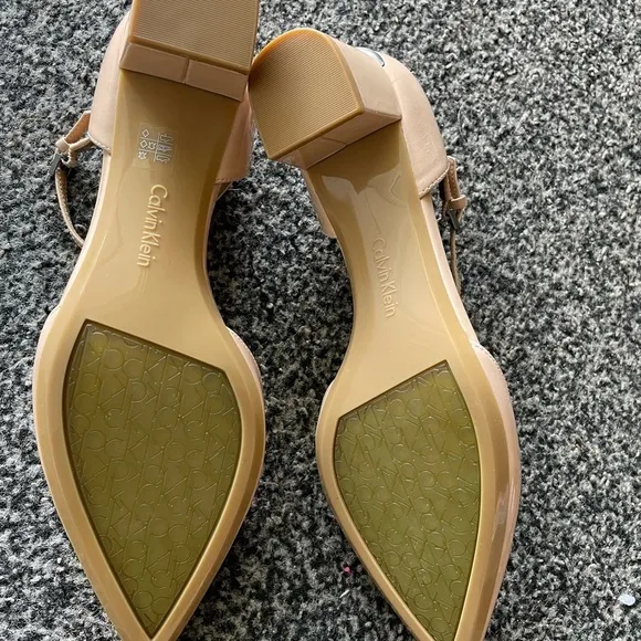Calvin Klein Women's Nude Heels