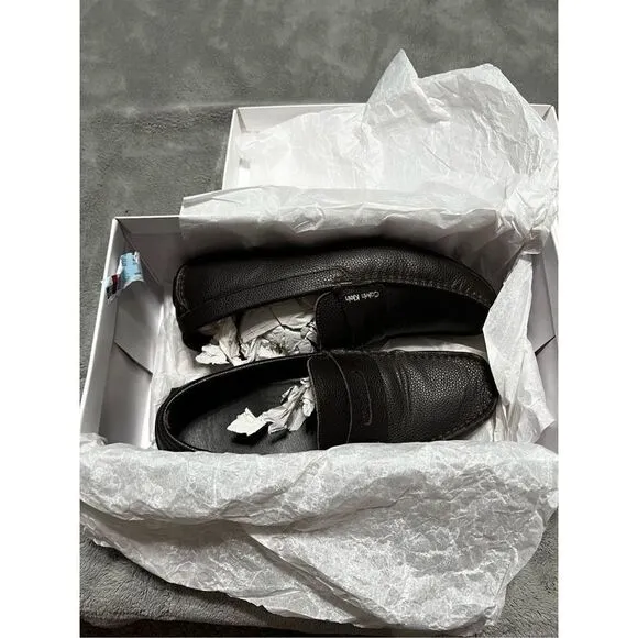 Calvin Klein Ivan Tumbled Leather size 10