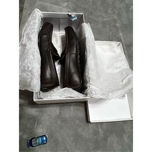 Calvin Klein Ivan Tumbled Leather size 10