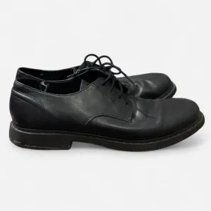 CAMPER Black Leather Oxford Shoes