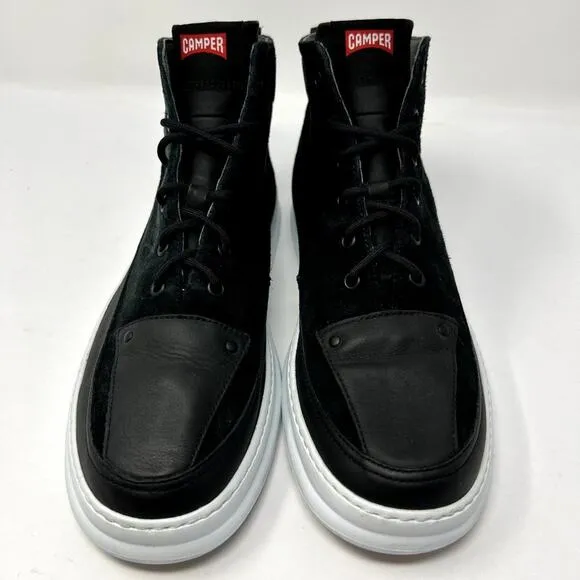 Camper Runner K300203-003 Sneakers Shoes Men 9.5 Black Suede High Top Fashion