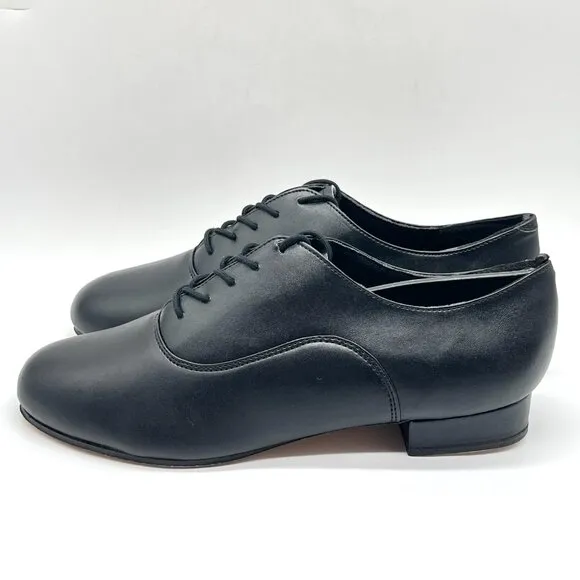Capezio Mens Size 11M 446 Black Overture Oxford Character Dance Shoes