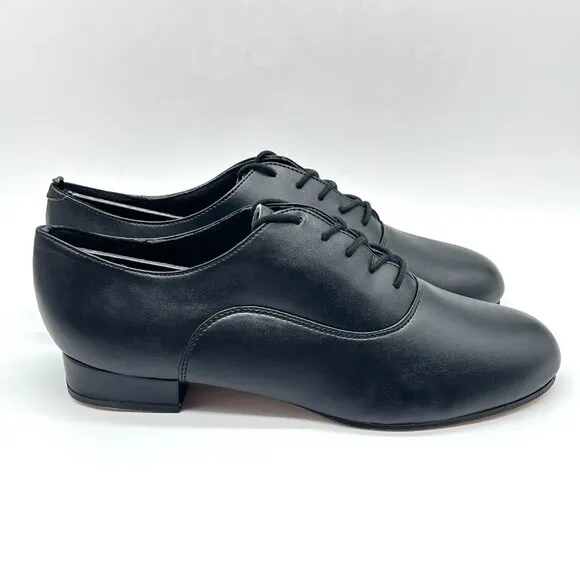 Capezio Mens Size 11M 446 Black Overture Oxford Character Dance Shoes
