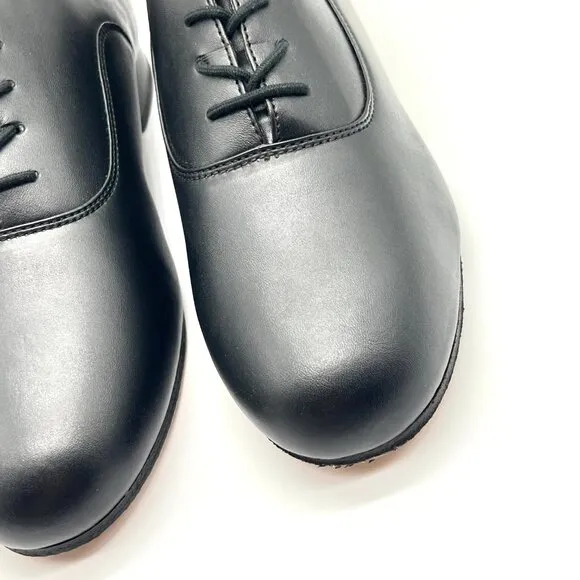Capezio Mens Size 11M 446 Black Overture Oxford Character Dance Shoes