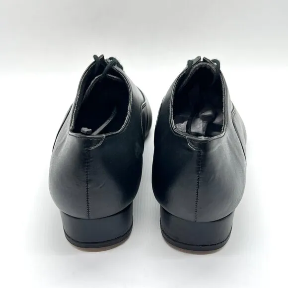 Capezio Mens Size 11M 446 Black Overture Oxford Character Dance Shoes