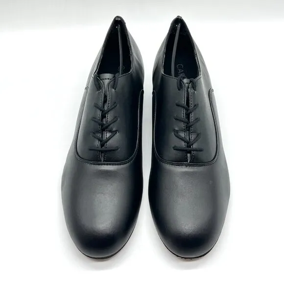 Capezio Mens Size 11M 446 Black Overture Oxford Character Dance Shoes