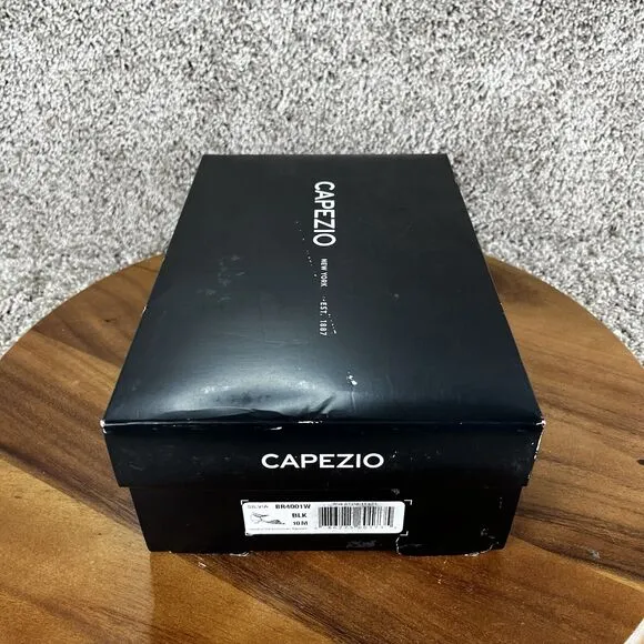 Capezio Women's Size 10 M Silvia 1.25&quot; Heel Ballroom Shoes Oxford Black Italy
