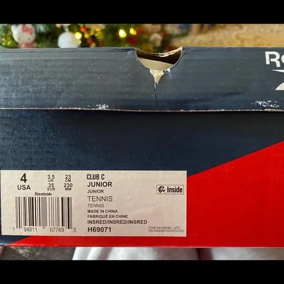 cardi b Club C Reebok 5.5 Women/4 Big Kids