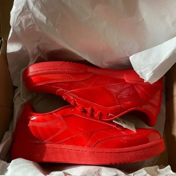 cardi b Club C Reebok 5.5 Women/4 Big Kids
