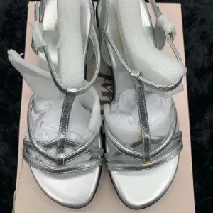Caressa  strappy wedges sandals