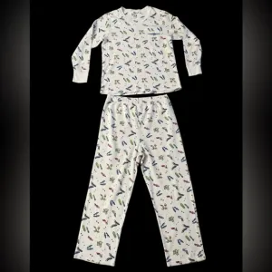 Carole Hochman Vintage High Heel Shoes Print Long-Sleeve Women’s Pajama Set L