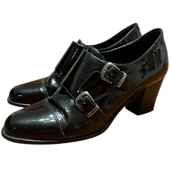 Cavela Kurt Geiger Pam Double Monk Strap Heels Size EU 39