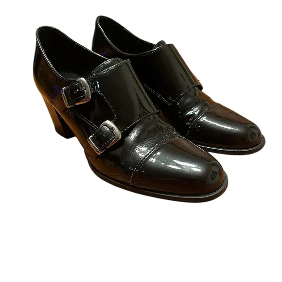 Cavela Kurt Geiger Pam Double Monk Strap Heels Size EU 39