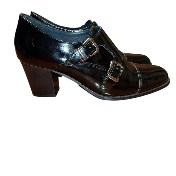 Cavela Kurt Geiger Pam Double Monk Strap Heels Size EU 39