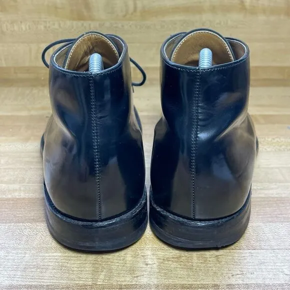 Charles Tyrwhitt Black Chukka Leather Dress Shoes Size 8 F MBTBNK  CALIGULA