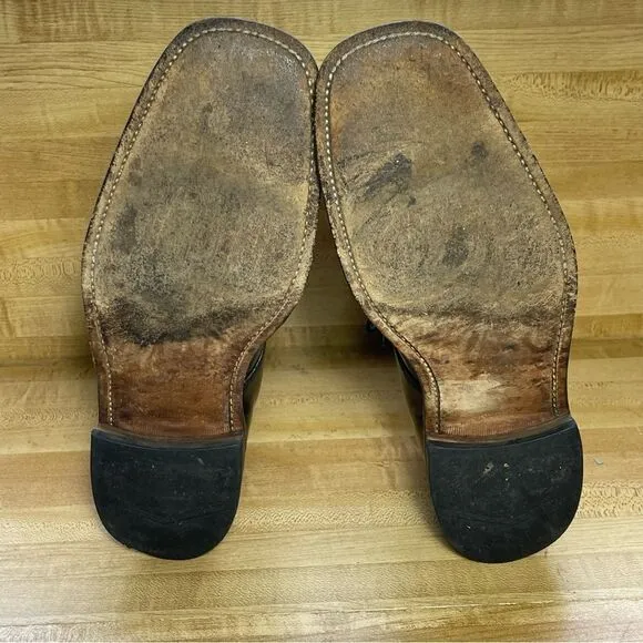 Charles Tyrwhitt Black Chukka Leather Dress Shoes Size 8 F MBTBNK  CALIGULA