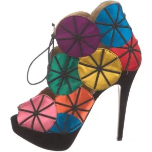 Charlotte Olympia Rainbow Heels / Booties Size 39.5