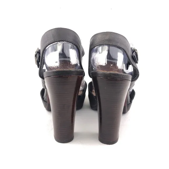 Chie Mihara  Leather Strappy High Heel Shoes EUR 38