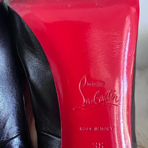 Christian Louboutin Black High Heel Elegance