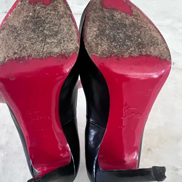 Christian Louboutin Black High Heel Elegance