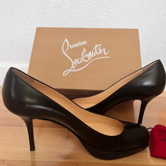 Christian Louboutin Black Prorata Heels