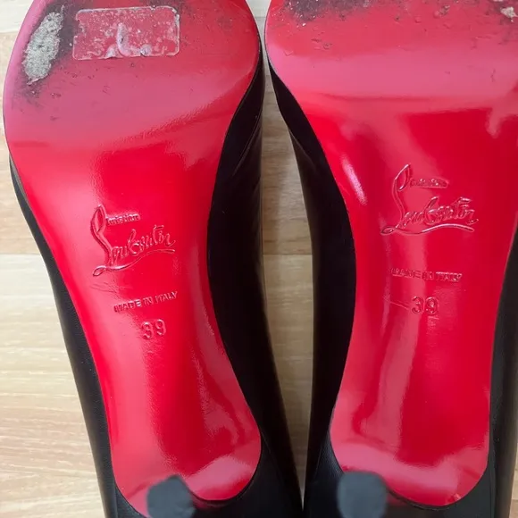 Christian Louboutin Black Prorata Heels