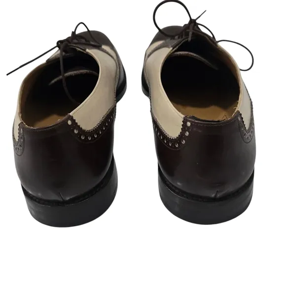 CHURCH'S PRIMA CLASSE Spectar Handmade Wingtip Oxford Dress Shoes 10.5 M