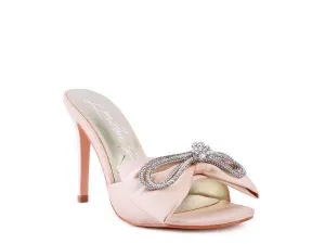 Cinderella Satin Heeled Sandals
