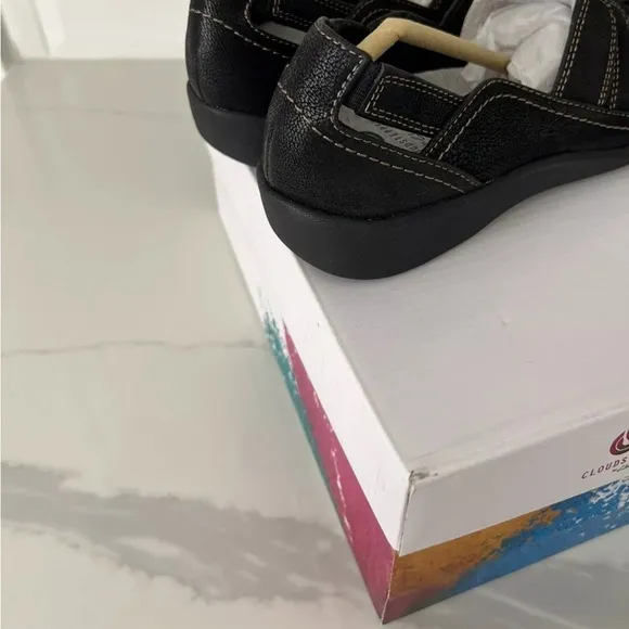 CLARKS Cloud Steppers Shoes Women’s Size 5.5 M Black