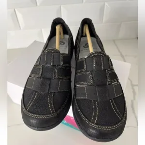 CLARKS Cloud Steppers Shoes Women’s Size 5.5 M Black