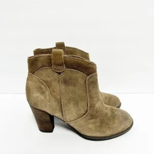 Clarks Indigo Women Heel Booties Shoes Size 7M