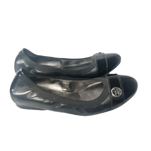 Coach Chelsea Ballet Flats Women's Size 8 Shoes Patent Leather