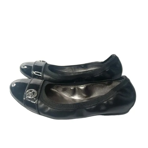 Coach Chelsea Ballet Flats Women's Size 8 Shoes Patent Leather