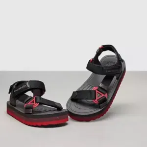 Coach Coachtopia Strappy Sandals in Black Oxblood Multi M5/W7