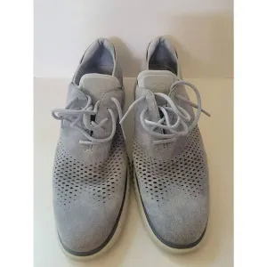 Cole Haan 2 Zero Grand Men's Gray Suede Oxford Shoes Size 10