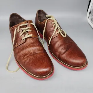 Cole Haan Clayton Mens Sz 13 M Brown Leather Plain Toe Oxford Shoes C10644