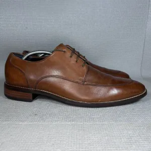 Cole Haan Dress Shoes Mens 11 Grand Lenox Hill Split Oxford Tan Brown Leather