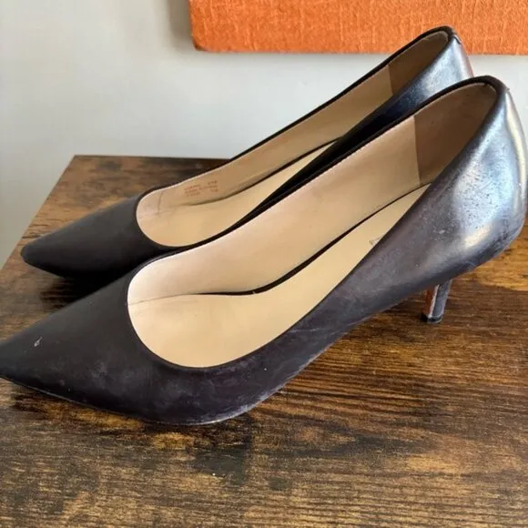 Cole Haan| Elegant Black Women's Grand Ambition Leather 3” Pumps Sz 6.5