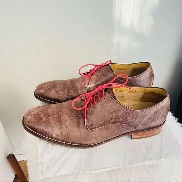 Cole Haan Grand OS Leather Oxford Dress Shoes, Men’s, 11.5, Brown, Preowned