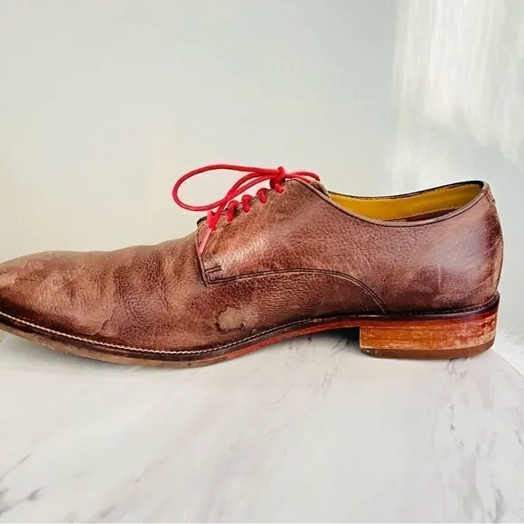 Cole Haan Grand OS Leather Oxford Dress Shoes, Men’s, 11.5, Brown, Preowned