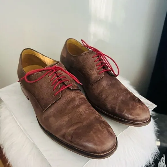 Cole Haan Grand OS Leather Oxford Dress Shoes, Men’s, 11.5, Brown, Preowned
