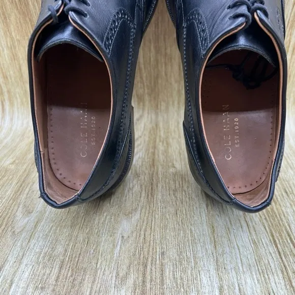 Cole‎ Haan Grand OS Warren Men's Size 11 W Black Wingtip Dress Shoes C20321