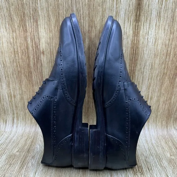Cole‎ Haan Grand OS Warren Men's Size 11 W Black Wingtip Dress Shoes C20321