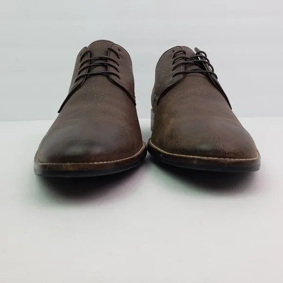 Cole Haan Lenox Hill Mens Size 11.5 Brown Grain Leather Oxford Formal Shoes C122