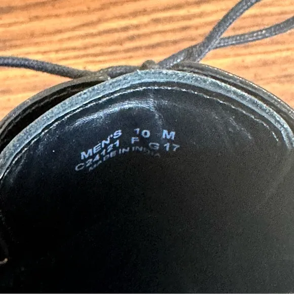 Cole Haan Mens Benton Oxford Cap Toe Dress Shoes Black Oxford Lace Up Size 10