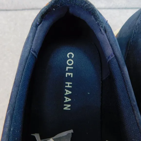 Cole Haan Mens Grand Atlantic Derby Navy Blazer Nubuck Shoes Size 10 New Box