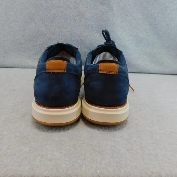 Cole Haan Mens Grand Atlantic Derby Navy Blazer Nubuck Shoes Size 10 New Box