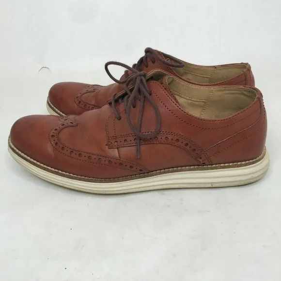 Cole Haan Men's Leather Grand Wingtip Oxford Shoes