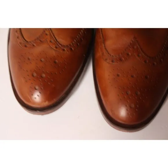 Cole Haan Mens Wingtip Oxfords Dress Shoes Brown SZ 10M